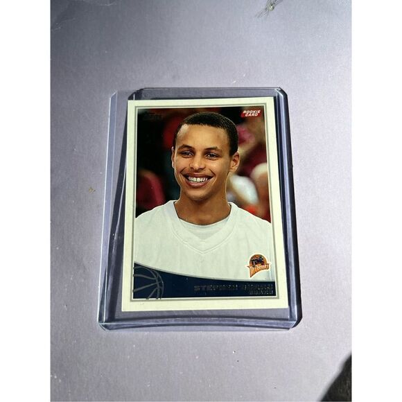 2009-10 Topps Stephen Curry Rookie Card RC #321 Warriors LOOKS GREAT - Picture 1 of 6